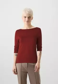 Рубашка с длинным рукавом VMPANDA Vero Moda, темно-красный