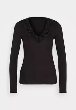Рубашка с длинным рукавом VMROSA V NECK Vero Moda, черный