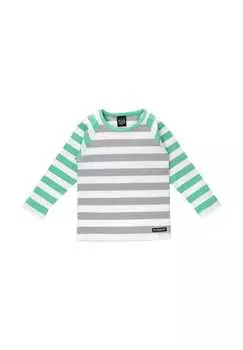 Рубашка с длинным рукавом в полоску груша/ископаемый Villervalla, белый