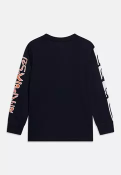 Рубашка с длинным рукавом WARPED YOUTH Quiksilver, темно-синий