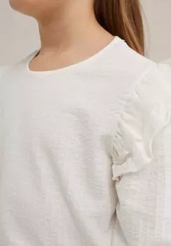 Рубашка с длинным рукавом WE Fashion, белый