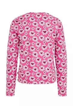 Рубашка с длинным рукавом WE Fashion, розовый