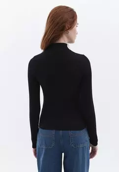 Рубашка с длинным рукавом WITH ZIPPER DETAIL OXXO, черный