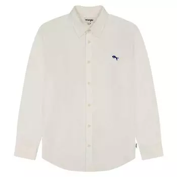 Рубашка с длинным рукавом Wrangler 112350485, бежевый