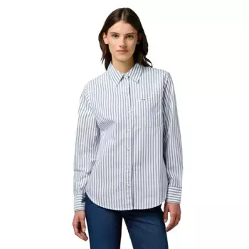 Рубашка с длинным рукавом Wrangler 1 Pocket Regular Fit, белый