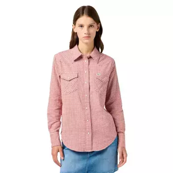 Рубашка с длинным рукавом Wrangler Western, розовый