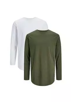 Рубашка с длинными рукавами 2 шт. в упаковке jjenoa Jack & Jones, мультиколор