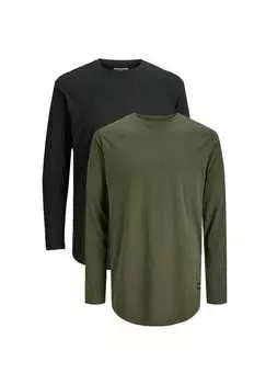 Рубашка с длинными рукавами 2 шт. в упаковке jjenoa Jack & Jones, мультиколор