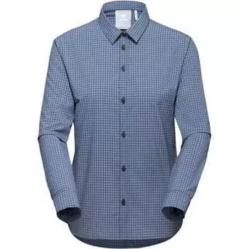 Рубашка с длинными рукавами Aada женская Mammut, цвет Marine/Light Night