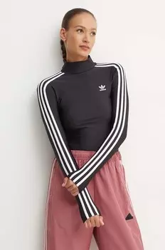 Рубашка с длинными рукавами adidas Originals, черный