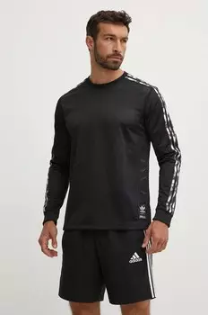 Рубашка с длинными рукавами adidas Originals Pride, черный
