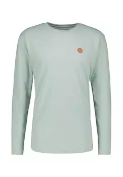 Рубашка с длинными рукавами АлексАК А, нашивка, мужская ALIFE AND KICKIN, цвет Alpine Frost