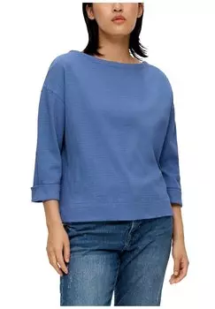 Рубашка с длинными рукавами AUS STRETCH s.Oliver, цвет tiefblau