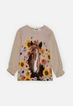 Рубашка с длинными рукавами BABY ELINA LONG SLEEVES Molo, цвет sand/yellow