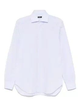 Рубашка с длинными рукавами Barba, синий