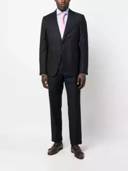 Рубашка с длинными рукавами Barba, синий