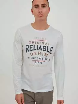 Рубашка с длинными рукавами bhgeorg Blend, белый