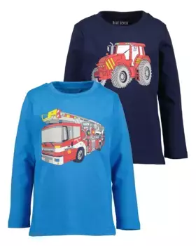 Рубашка с длинными рукавами Blue Seven "Рубашки с длинными рукавами для мальчиков Blue Seven", голубой