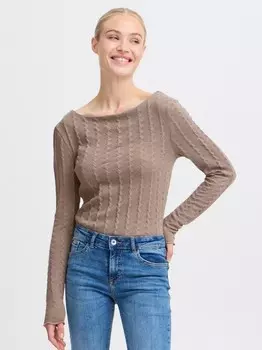 Рубашка с длинными рукавами bytheana B.Young, бежевый