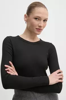 Рубашка с длинными рукавами Calvin Klein Jeans, черный