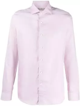 Рубашка с длинными рукавами Canali, розовый