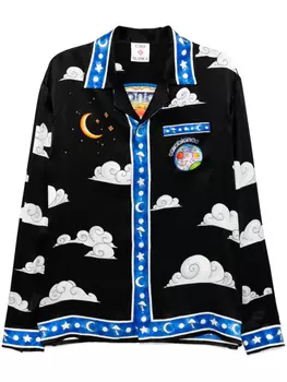 Рубашка с длинными рукавами Casablanca, черный