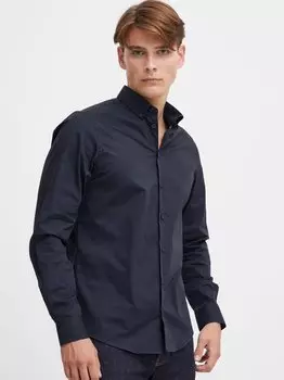 Рубашка с длинными рукавами cfalto Casual Friday, синий