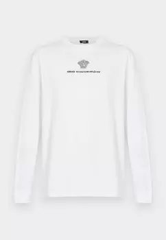 Рубашка с длинными рукавами COMPACT MEDUSA BRANDING EMBROIDERY Versace, кремовый