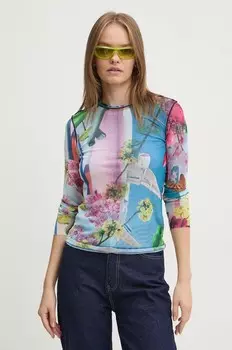 Рубашка с длинными рукавами Desigual AIRPLANE-LACROIX, синий