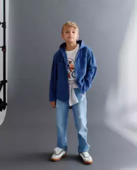 Рубашка с длинными рукавами для мальчиков Kids El Corte Ingls, индиго