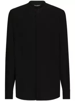 Рубашка с длинными рукавами DOLCE & GABBANA, черный
