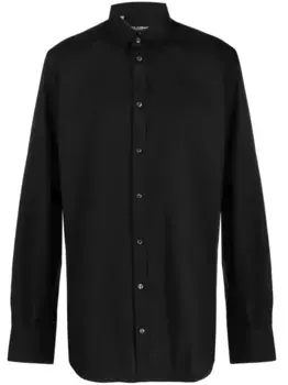 Рубашка с длинными рукавами DOLCE & GABBANA, черный