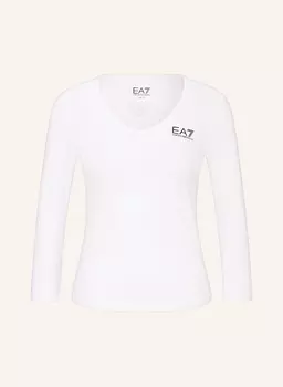 Рубашка с длинными рукавами Ea7 Emporio Armani, белый
