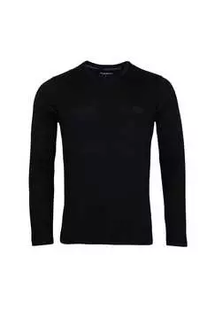 Рубашка с длинными рукавами Emporio Armani, черный