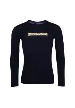 Рубашка с длинными рукавами Emporio Armani, синий