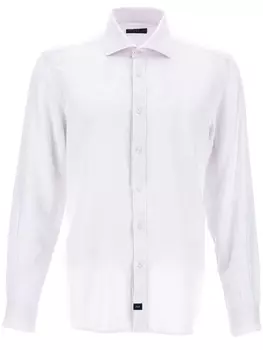 Рубашка с длинными рукавами Fay, белый