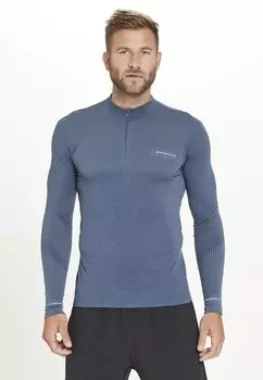 Рубашка с длинными рукавами FUNKTION JARO M SEAMLESS MIDLAYER Endurance, цвет slate blue