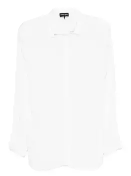Рубашка с длинными рукавами GIORGIO ARMANI, белый