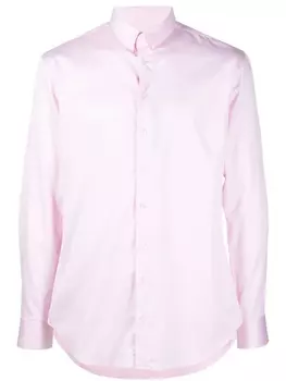Рубашка с длинными рукавами Giorgio Armani, розовый