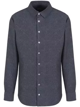 Рубашка с длинными рукавами Giorgio Armani, серый
