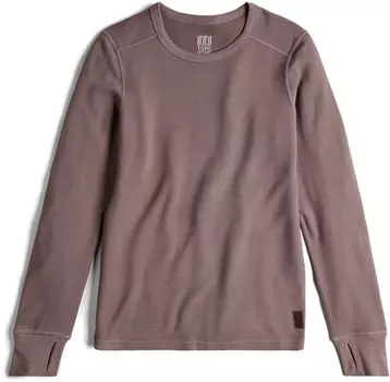 Рубашка с длинными рукавами Global Waffle — женская Topo Designs, фиолетовый