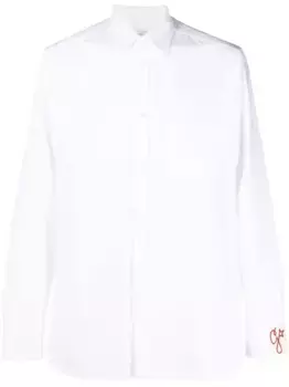 Рубашка с длинными рукавами GOLDEN GOOSE, белый