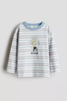 Рубашка с длинными рукавами H&M, мультиколор