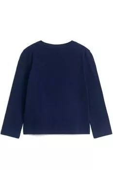 Рубашка с длинными рукавами H&M, синий
