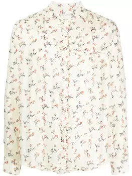 Рубашка с длинными рукавами и цветочным принтом Youths In Balaclava, желтый