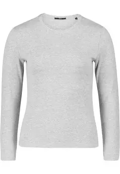 Рубашка с длинными рукавами и круглым вырезом Zero, белый