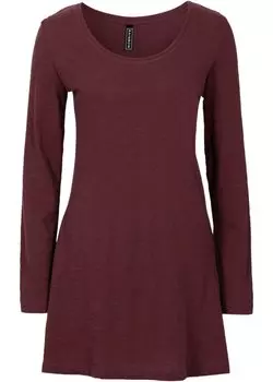 Рубашка с длинными рукавами и круглым вырезом Rainbow, красный