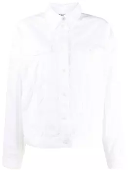 Рубашка с длинными рукавами и кружевом Ports 1961, белый