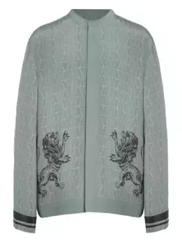 Рубашка с длинными рукавами и принтом Domaine Des Artistes, синий