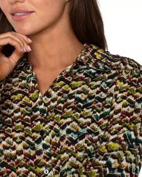 Рубашка с длинными рукавами и пуговицами спереди Liverpool Los Angeles, мультиколор